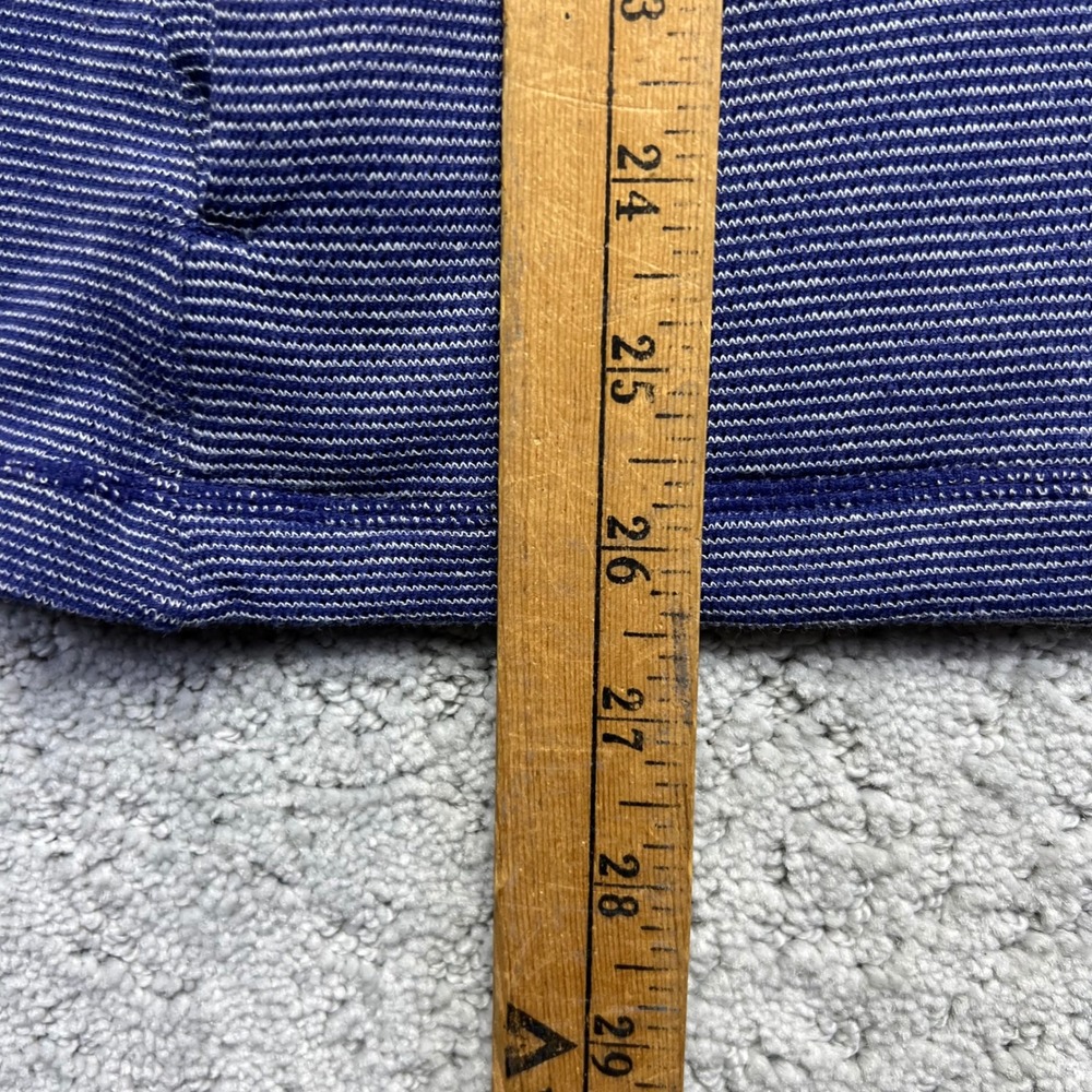 ExOfficio Pullover Shirt Womens Medium Blue Striped Hooded Insect Shield Outdoor - Picture 12 of 14